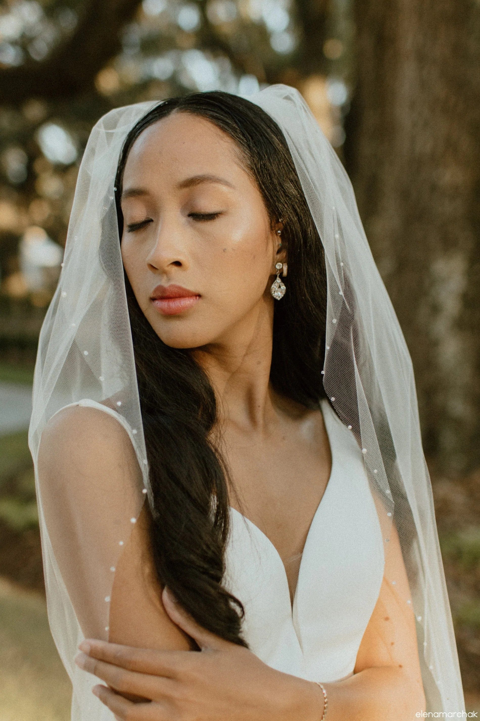 Sara Gabriel Anthea Veil – Luxe Redux Bridal