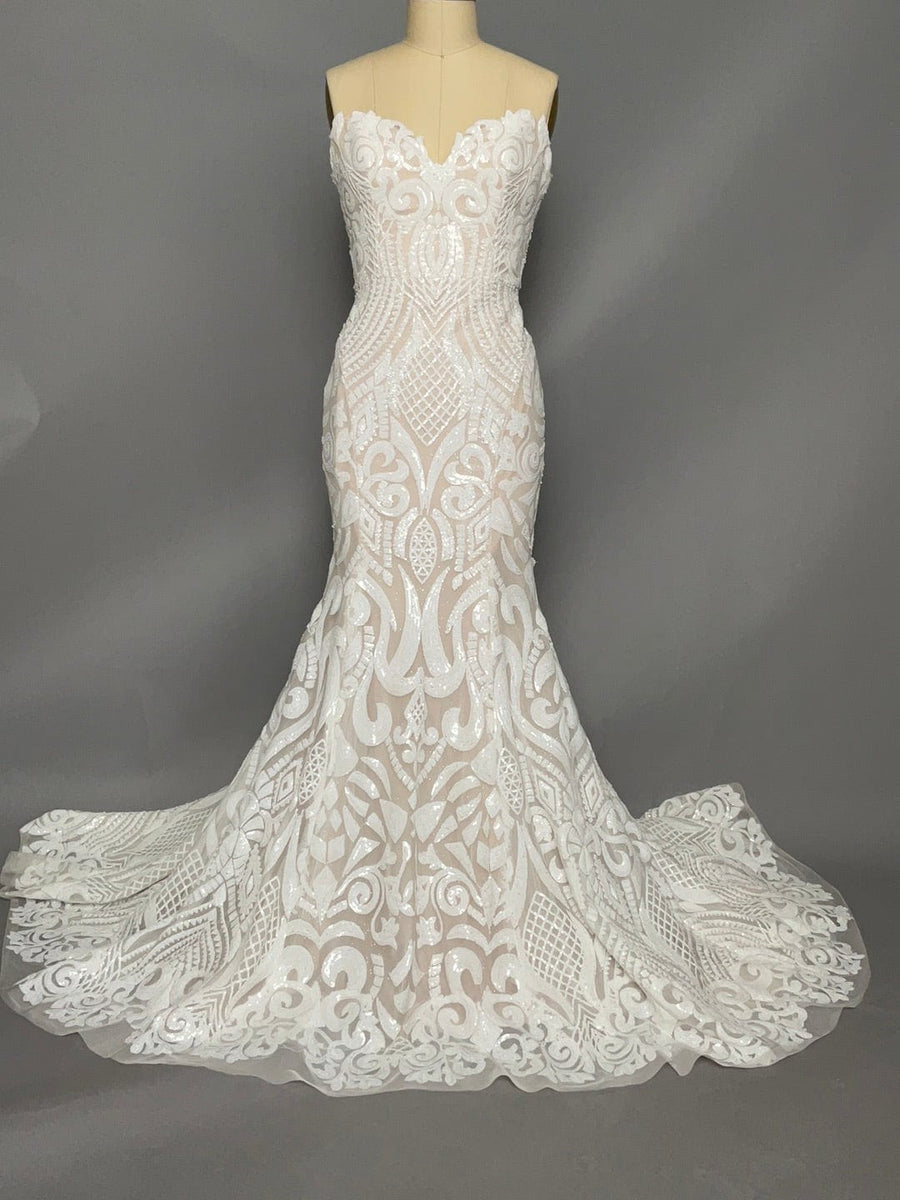 Blush by Hayley Paige Safyr Size 10 Luxe Redux Bridal