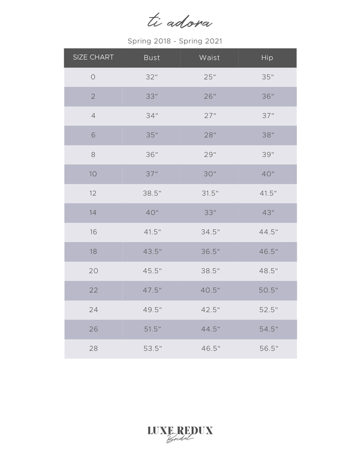 Ti Adora 7758 - Size 12