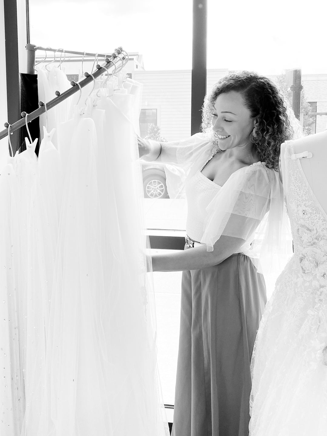 BRIDAL STYLIST FEATURE — DANIELLE AT OUR CLEVELAND BOUTIQUE