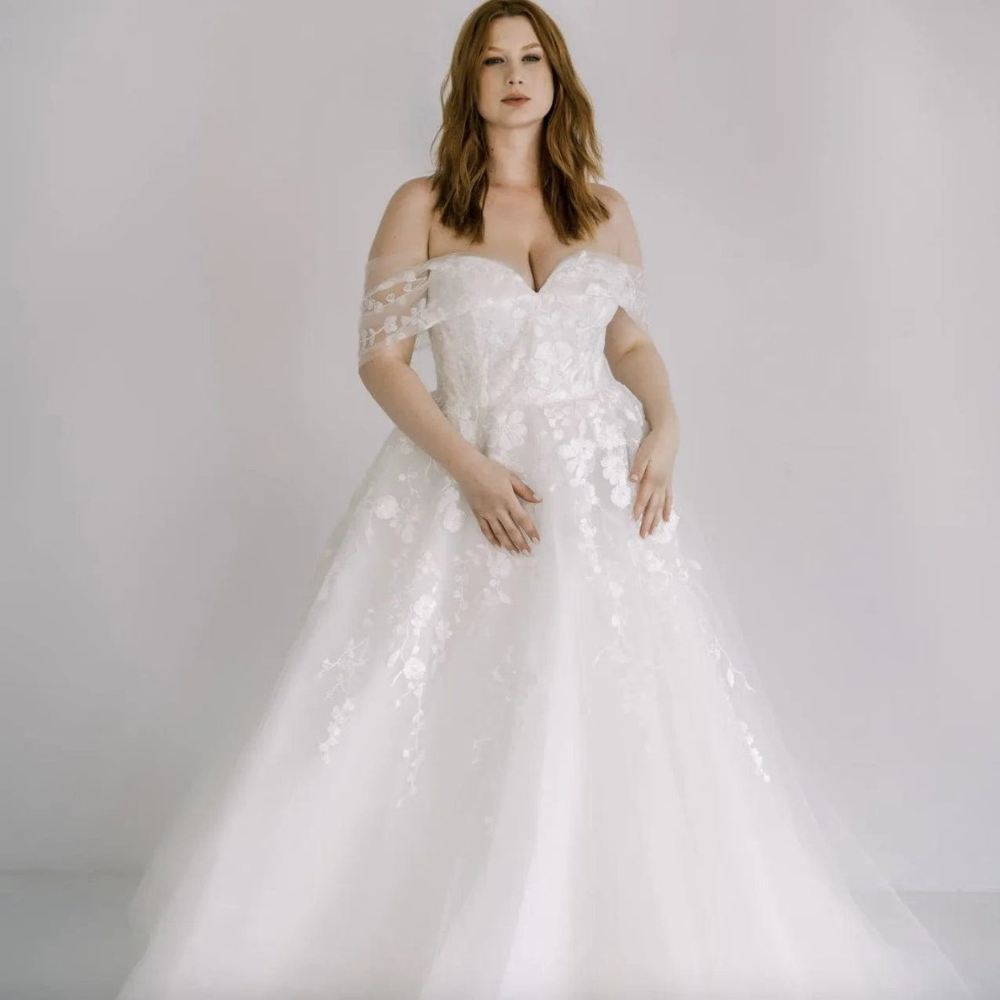 plus size wedding dress