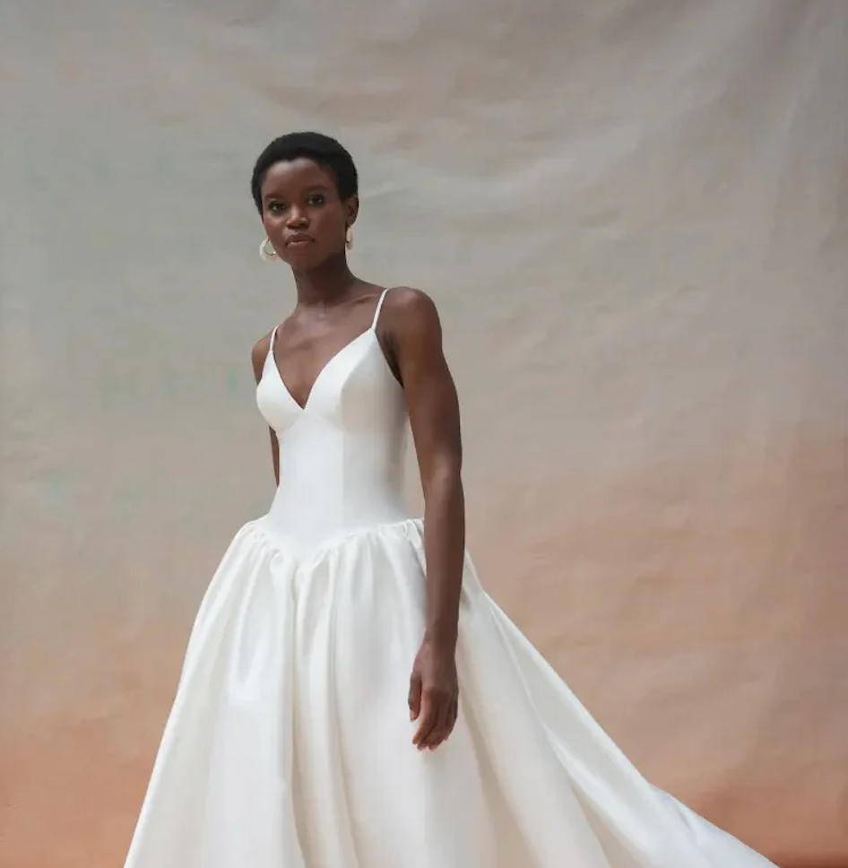 Drop Waist + Basque Wedding Dresses