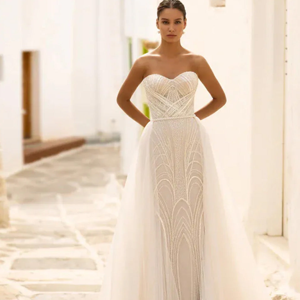 Sweetheart Neckline Wedding Dresses