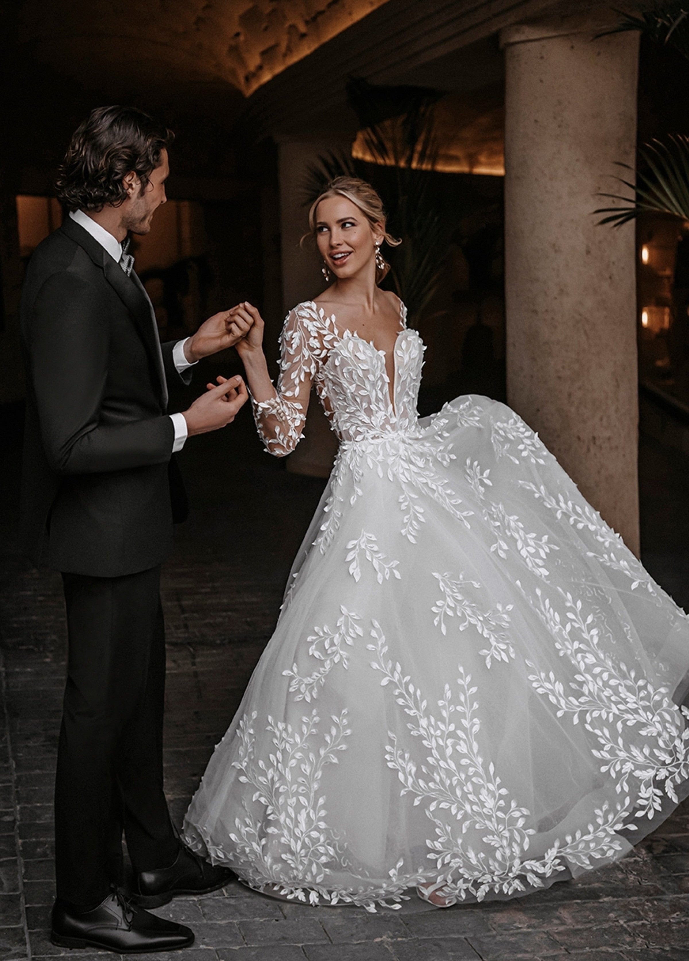 Designer Winter Wedding Dresses On Sale Luxe Redux Bridal