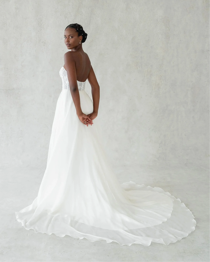 Alexandra Grecco Mulberry Overskirt - Size 12