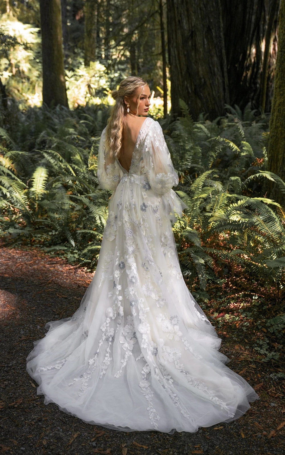 Romantic bohemian wedding dresses discount