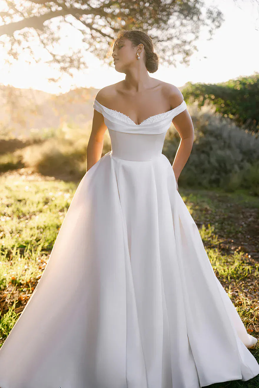 Shop 100+ Off The Shoulder Wedding Dresses Luxe Redux Bridal Shop 100+ Off The Shoulder Wedding Dresses Luxe Redux Bridal