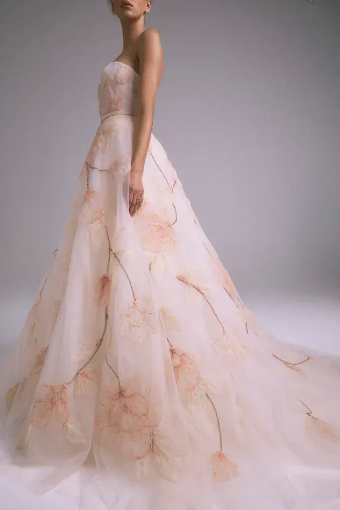 Amsale Forest A745 - Size 2