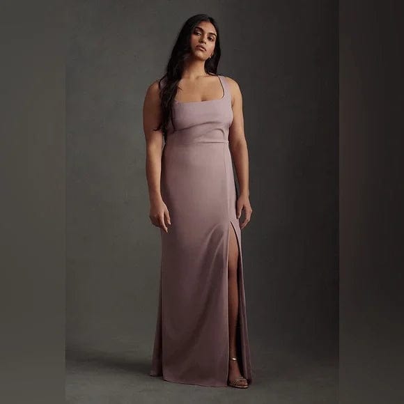 bhldn catarina crepe maxi dress BHLDN Catarina Crepe Maxi Dress