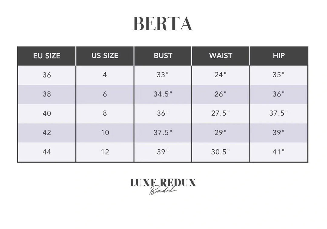 Muse by Berta Evelyn 20-34 - Size 10
