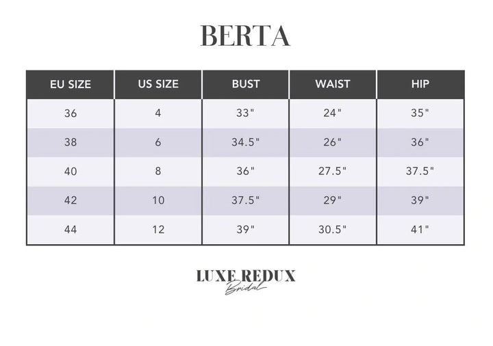 Muse by Berta Evelyn 20-34 - Size 10