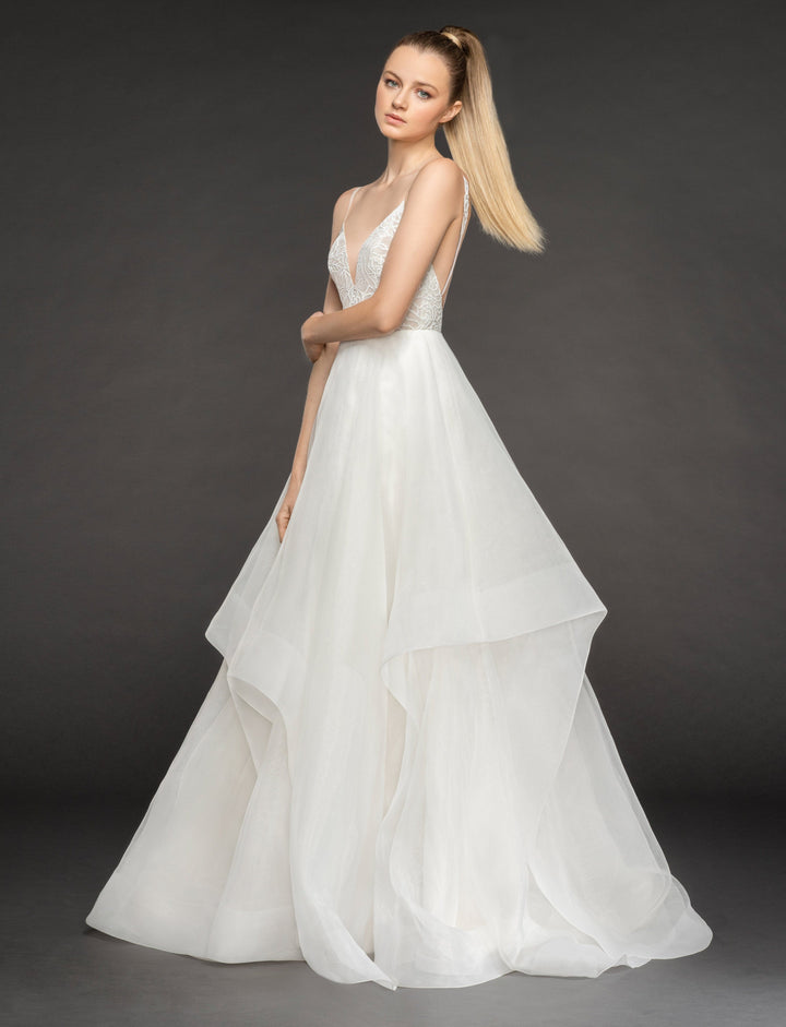 Blush by Hayley Paige 1853 Perri - Size 8