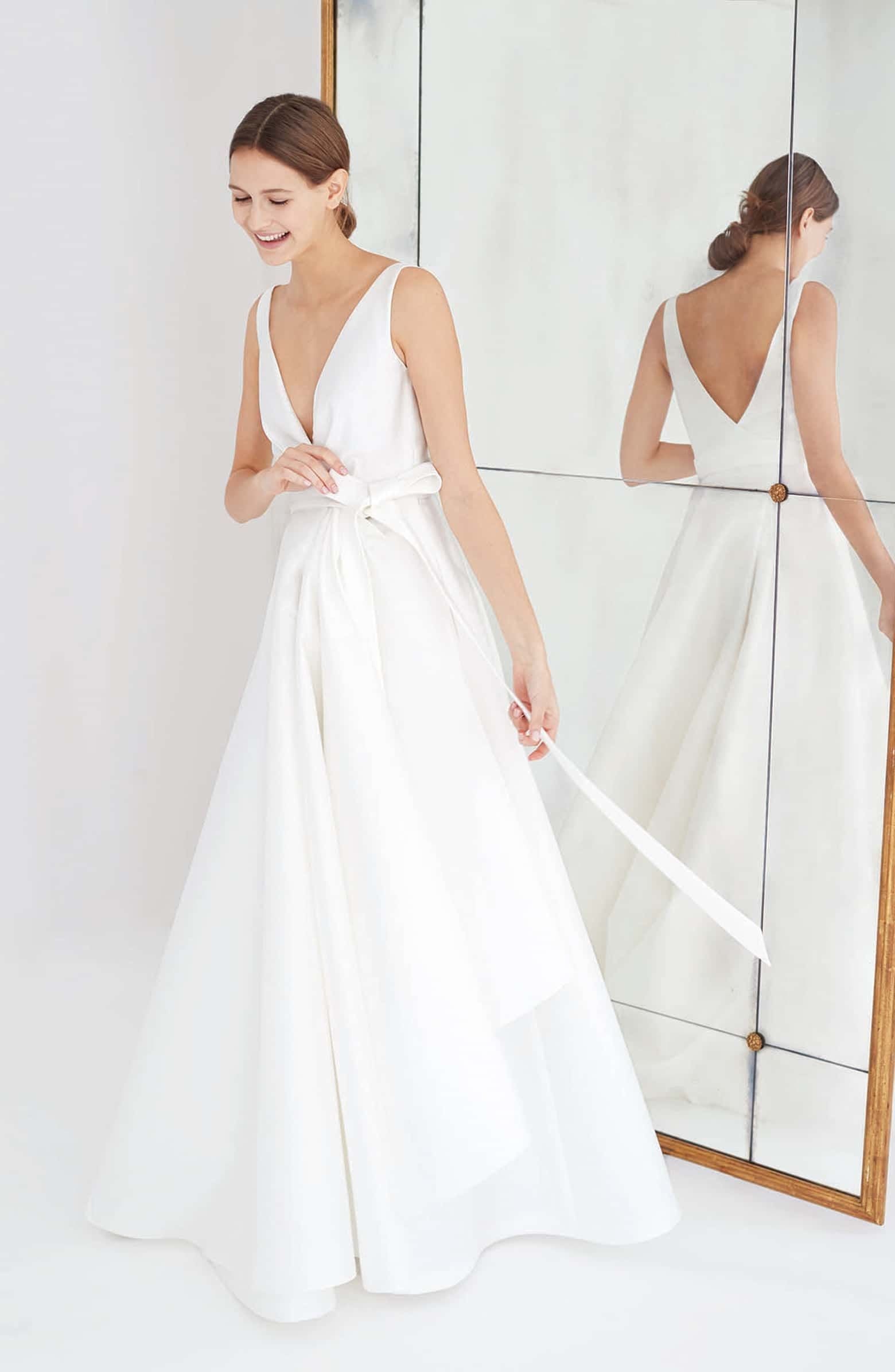 Carolina Herrera Bridal Gowns on Sale Shop Carolina Herrera Wedding Dresses on Sale Luxe Redux Bridal