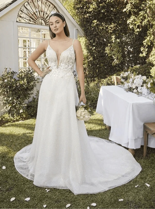 Casablanca 2483 + Overskirt - Size 6