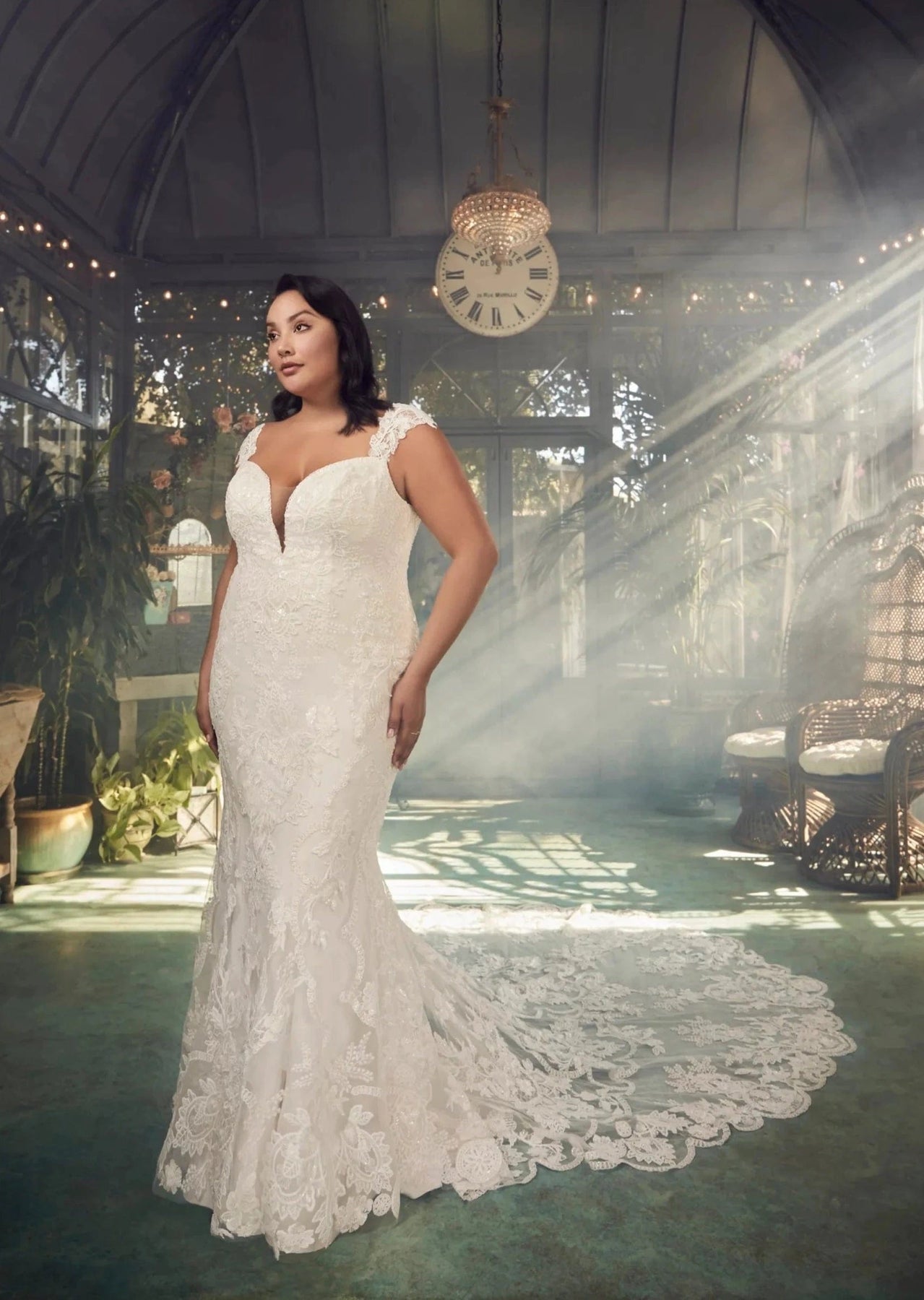 Casablanca Lace Wedding Dress