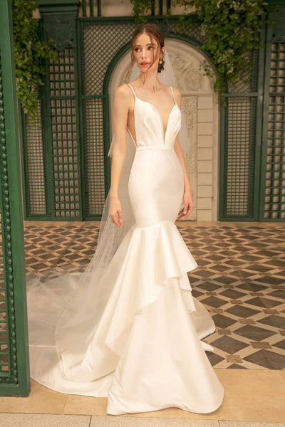 Demi Sweetheart Neckline Fit and Flare Wedding Dress by Madi Lane