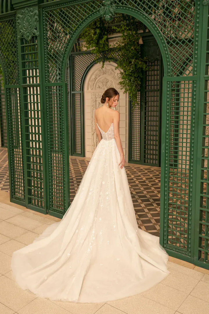 Dany Tabet Saussey Dt0023W243 + Overskirt - Size 12