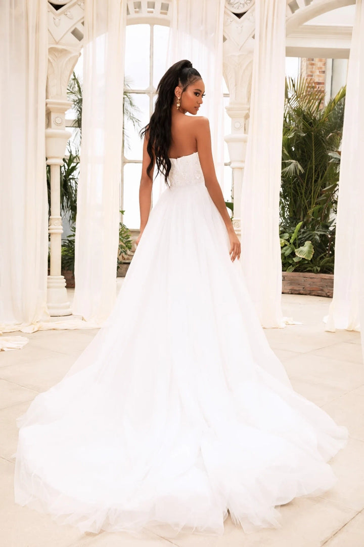 Dany Tabet Sera Overskirt - Size 10