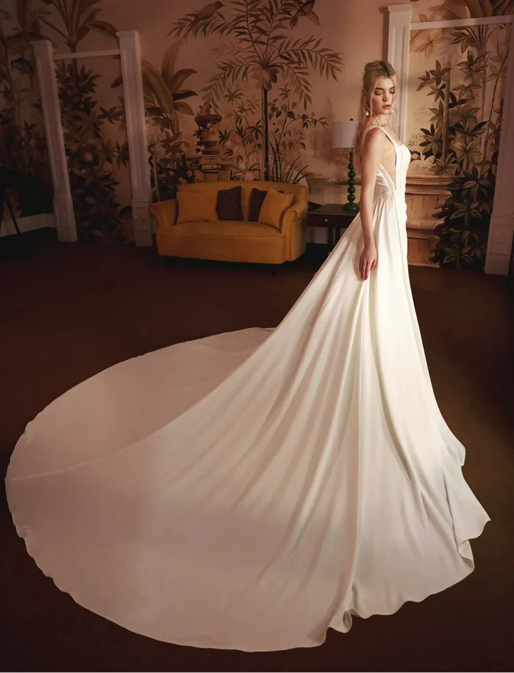 Dany Tabet Thaisa + Overskirt - Size 12
