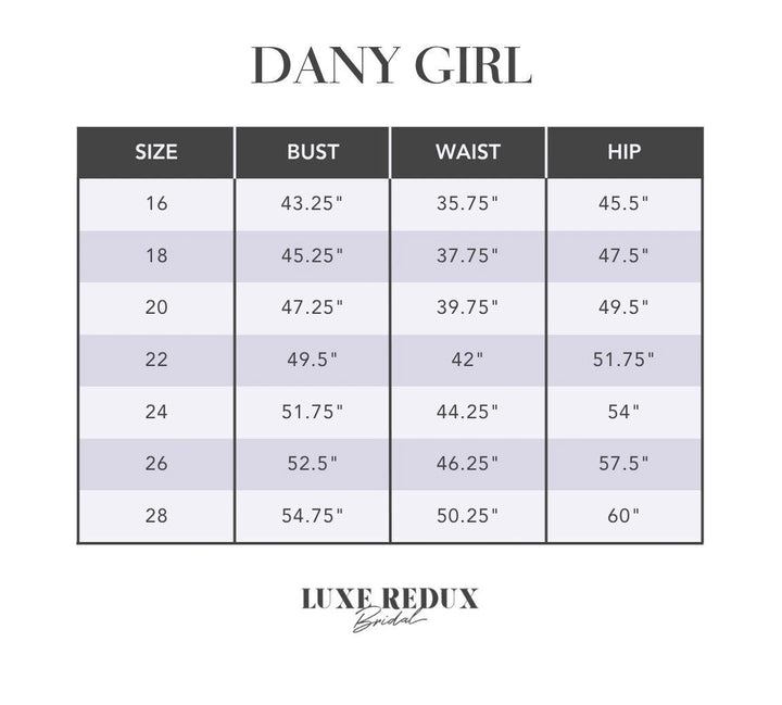 Dany Girl Luxe - Size 24
