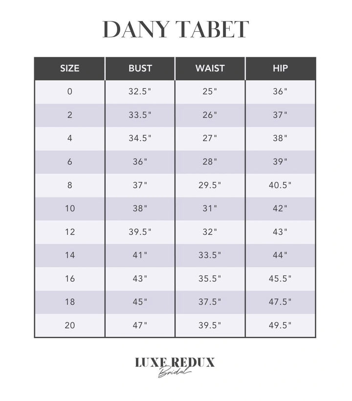 Dany Tabet Dondi - Size 14