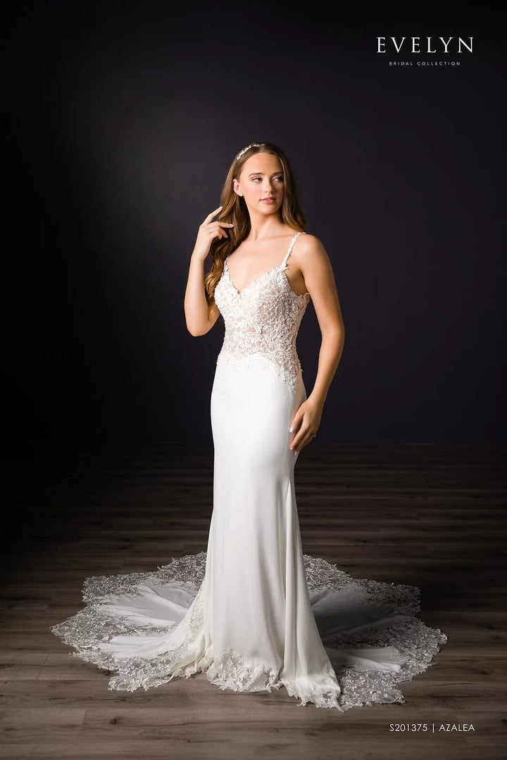 Evelyn Bridal Azalea - Size 8