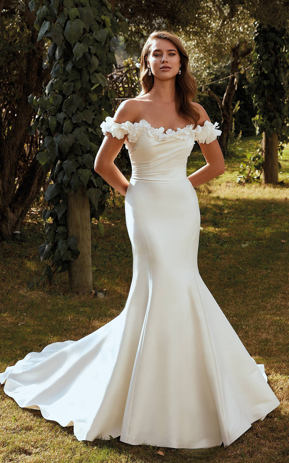 plus size wedding dresses off the shoulder