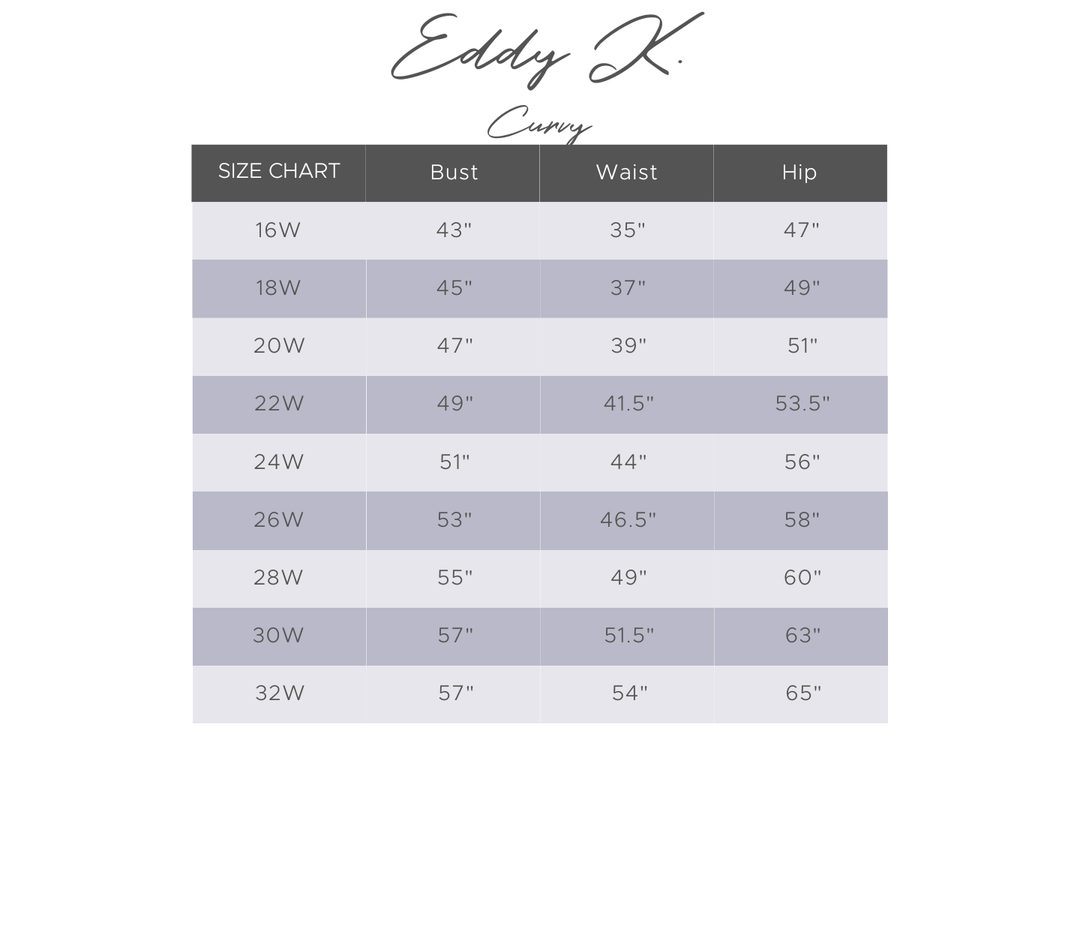 Eddy K. Abigail - Size 20W