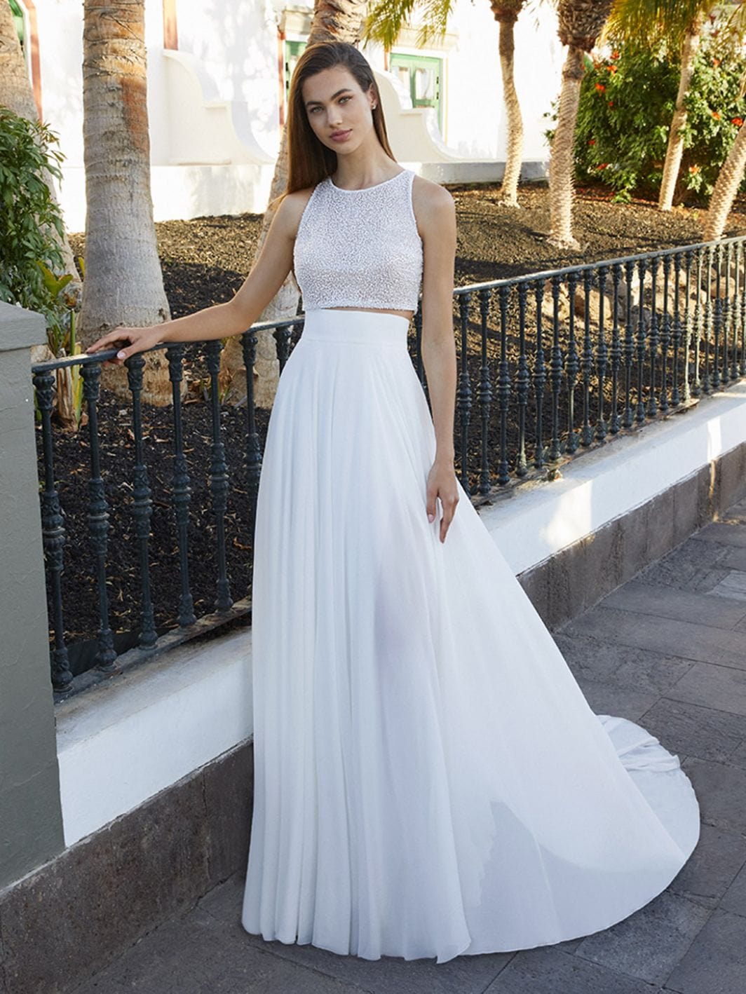 Love by Enzoani Brystol Tank + Skirt - Size 8