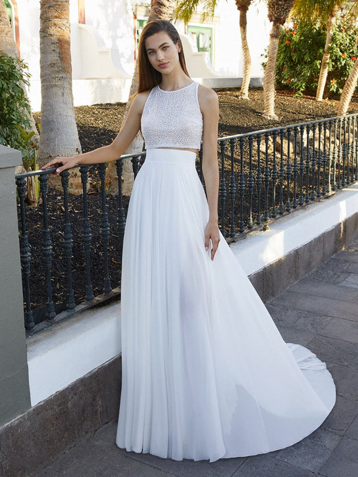 Love by Enzoani Brystol Tank + Skirt - Size 8