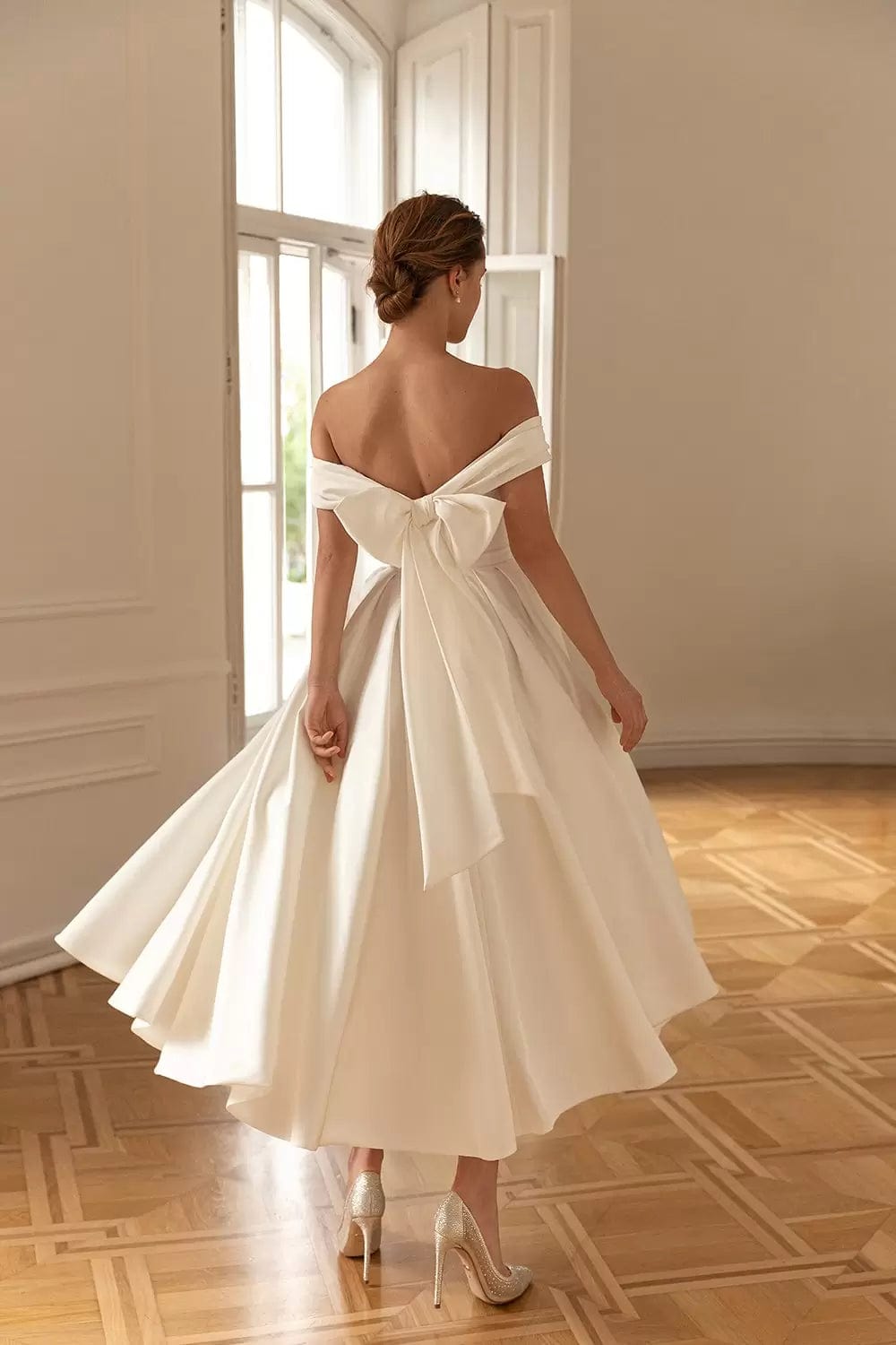 eva lendel off the shoulder dress Tevy - Eva Lendel