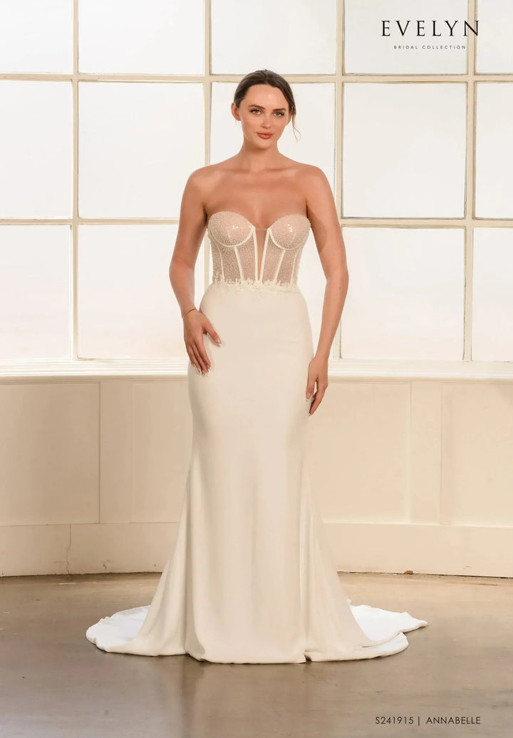 Evelyn Bridal Annabelle - Size 6