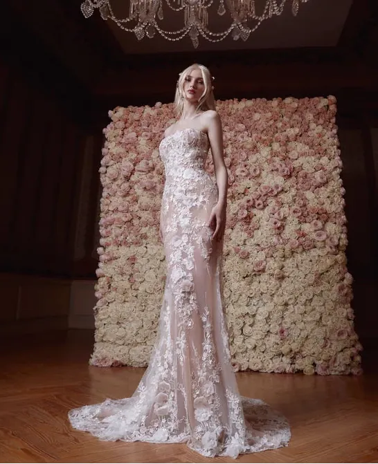 Gala by Galia Lahav Lyric + Cape - Size 10