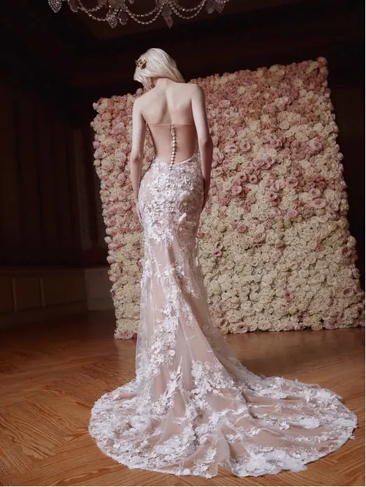 Gala by Galia Lahav Lyric + Cape - Size 10 Size Chart