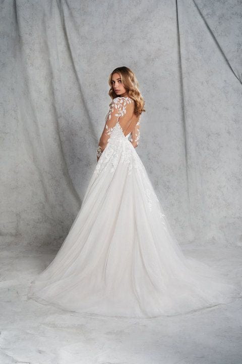 long sleeve hayley paige wedding dresses Hayley 6600 Wedding Dress