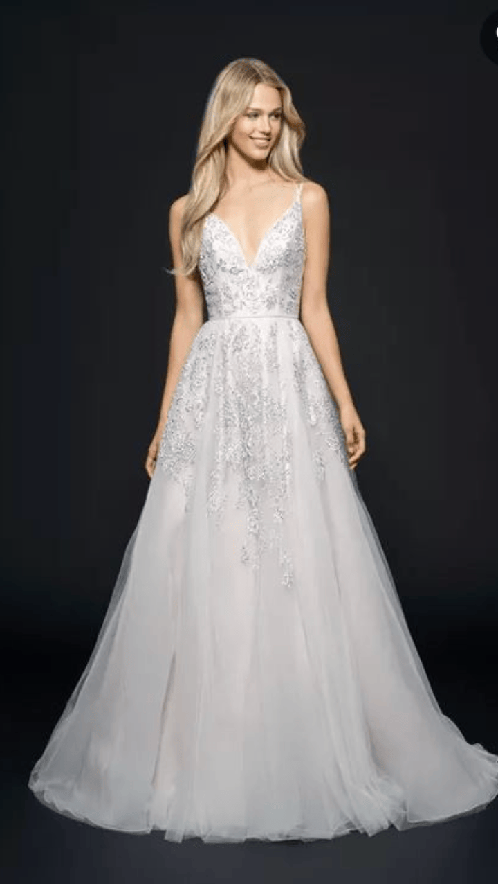 Blush by Hayley Paige Marni - Size 10