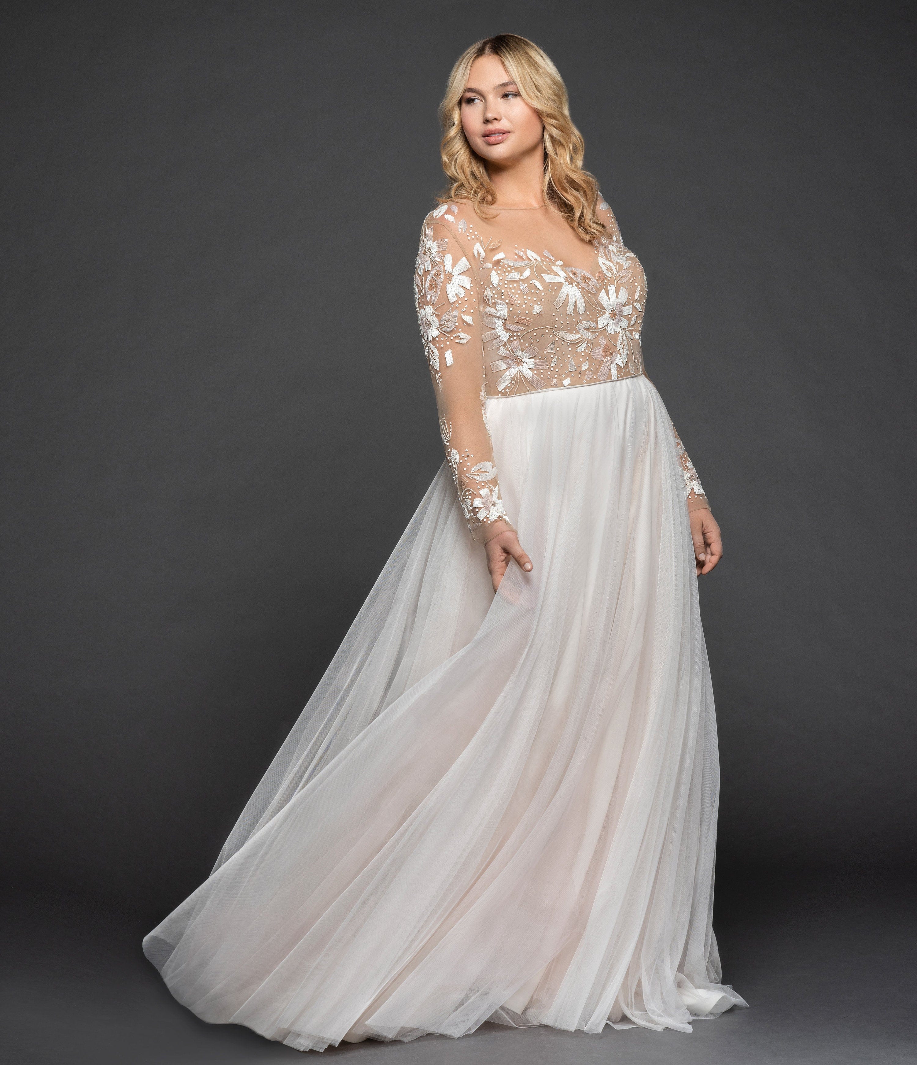 Hayley paige wedding dresses plus size best sale