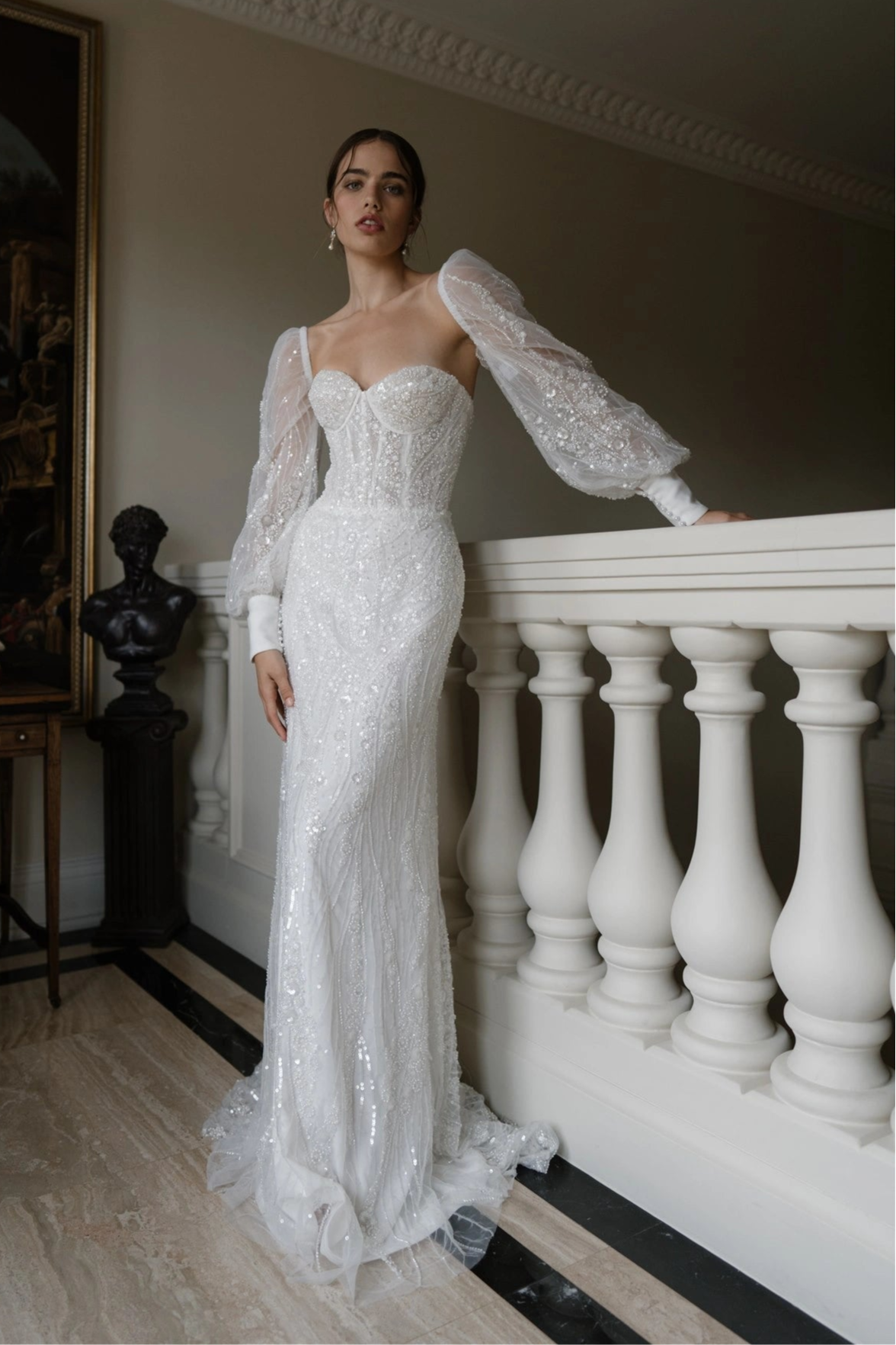 Amazon.com: MZHMYXH Women's Satin Wedding Dress for Bride