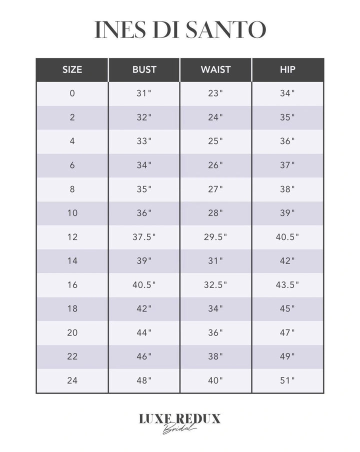 Ines By Ines Di Santo Topaz + Bow - Size 14