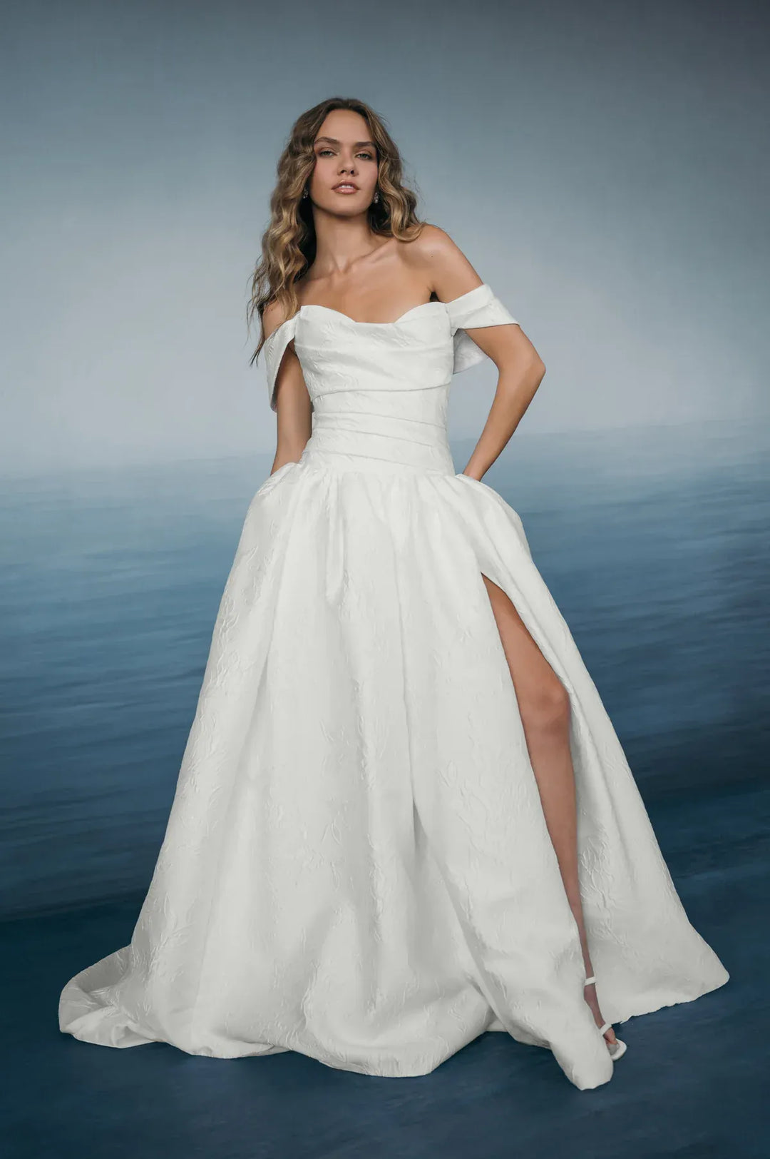 jenny yoo wedding dresses Addilyn Dress Cut in our elegantly fluid luxe satin fabric Jenny by Jenny Yoo Bridal