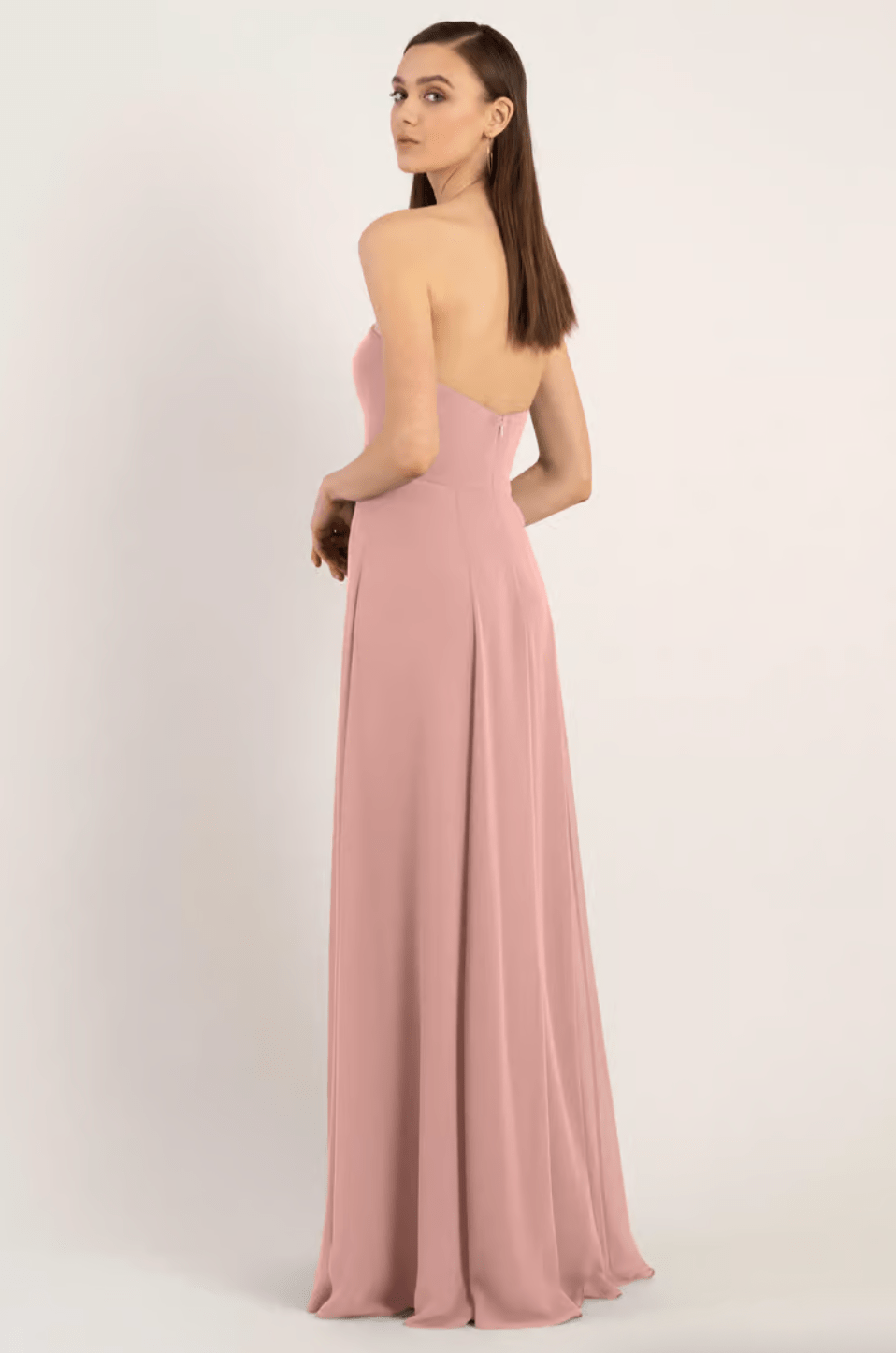 jenny yoo strapless bridesmaid dress Laney Jenny Yoo