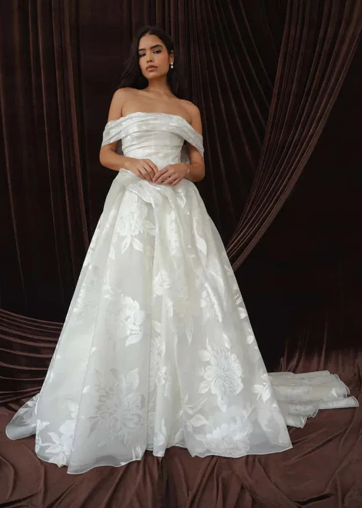 Flower Wedding Dress Collection On Sale - Luxe Redux Bridal Flower Wedding Dress Collection On Sale - Luxe Redux Bridal