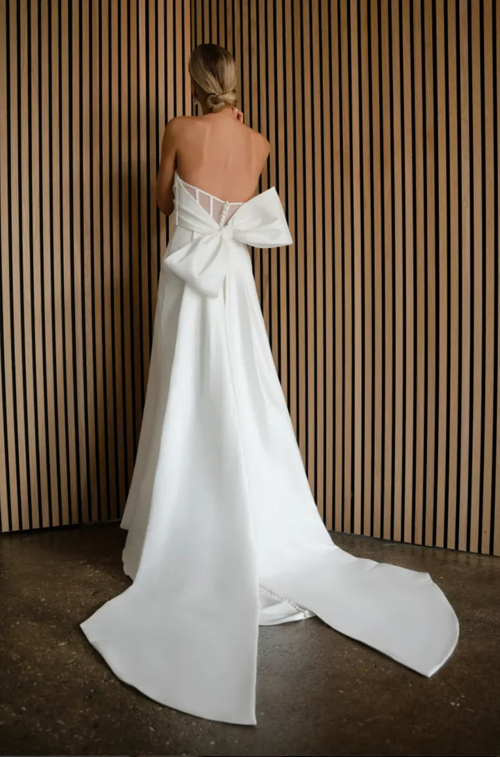 Jenny Yoo Lola + Bow - Size 10