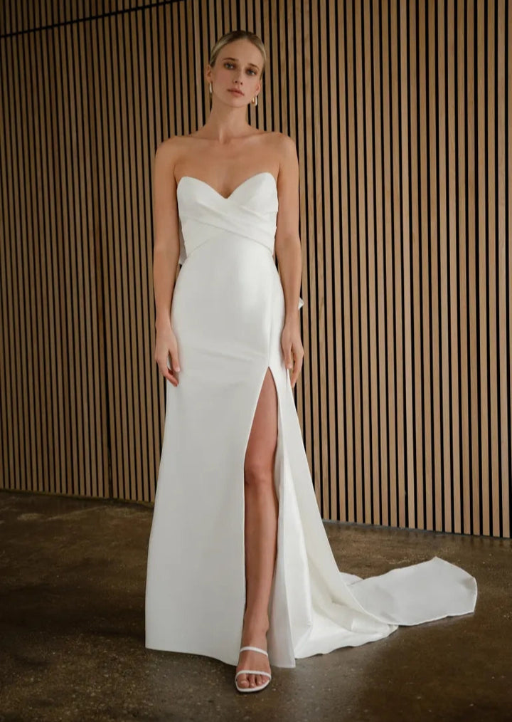 Jenny Yoo Lola + Bow - Size 10