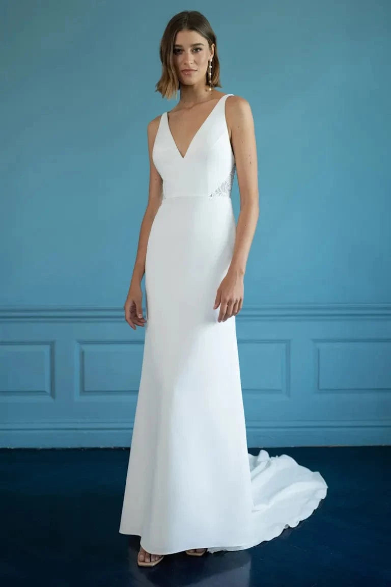 Jenny Yoo Loretta With Lace - Size 16