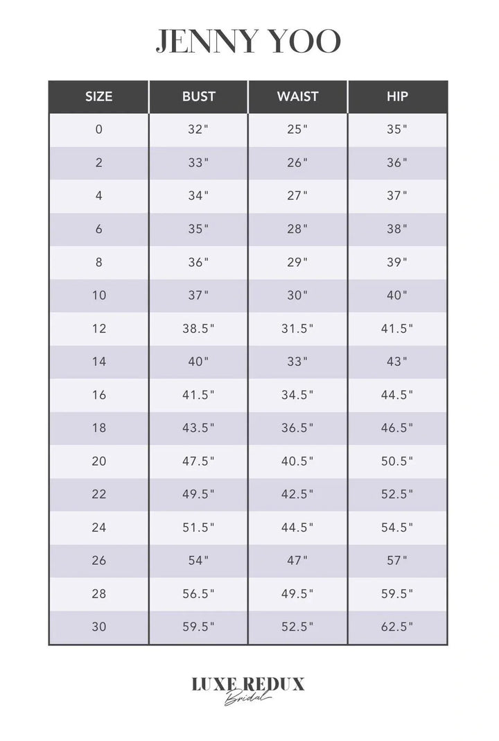 Jenny Yoo Lorelai - Size 6