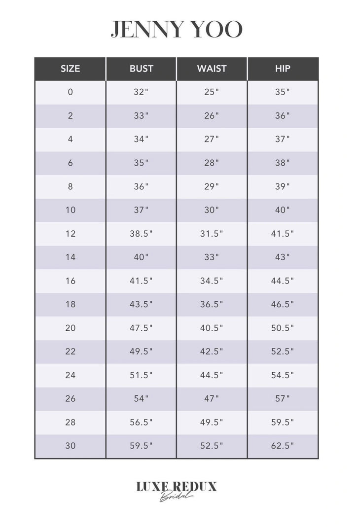 Jenny Yoo Monroe - Size 20