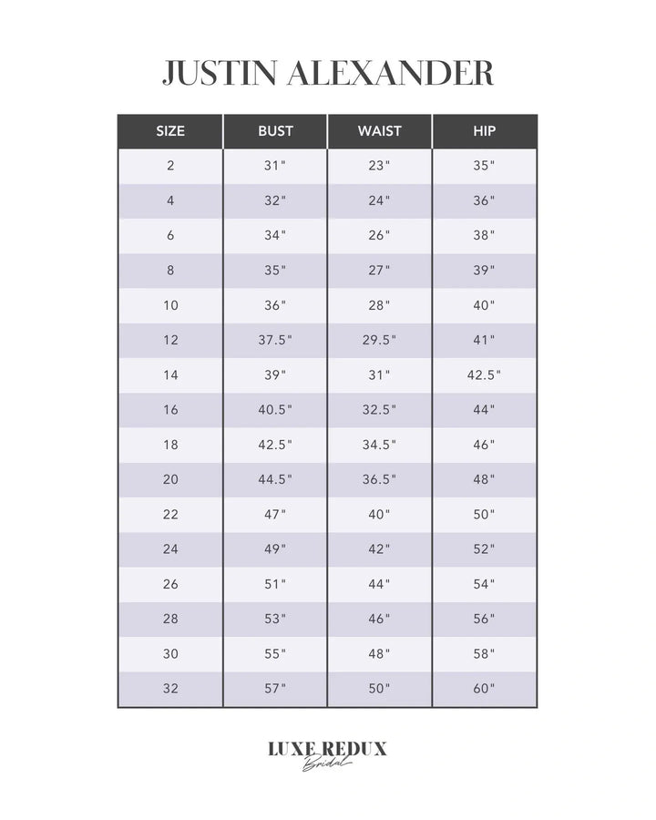 Justin Alexander 88397 - Size 8