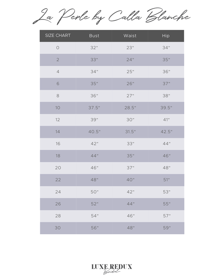 La Perle Rory [Gown Only] - Size 14