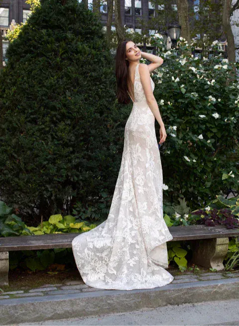 Lazaro Hope 32104 + Overskirt - Size 12